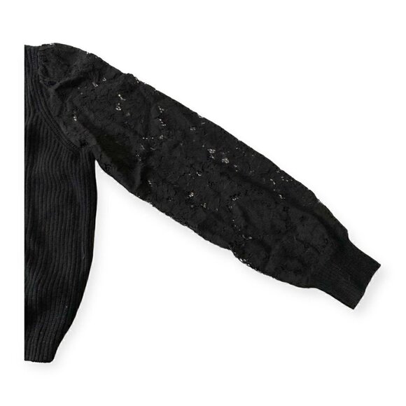 CAMI NYC Black Wool Beth Cardigan, Size S - Picture 6 of 12